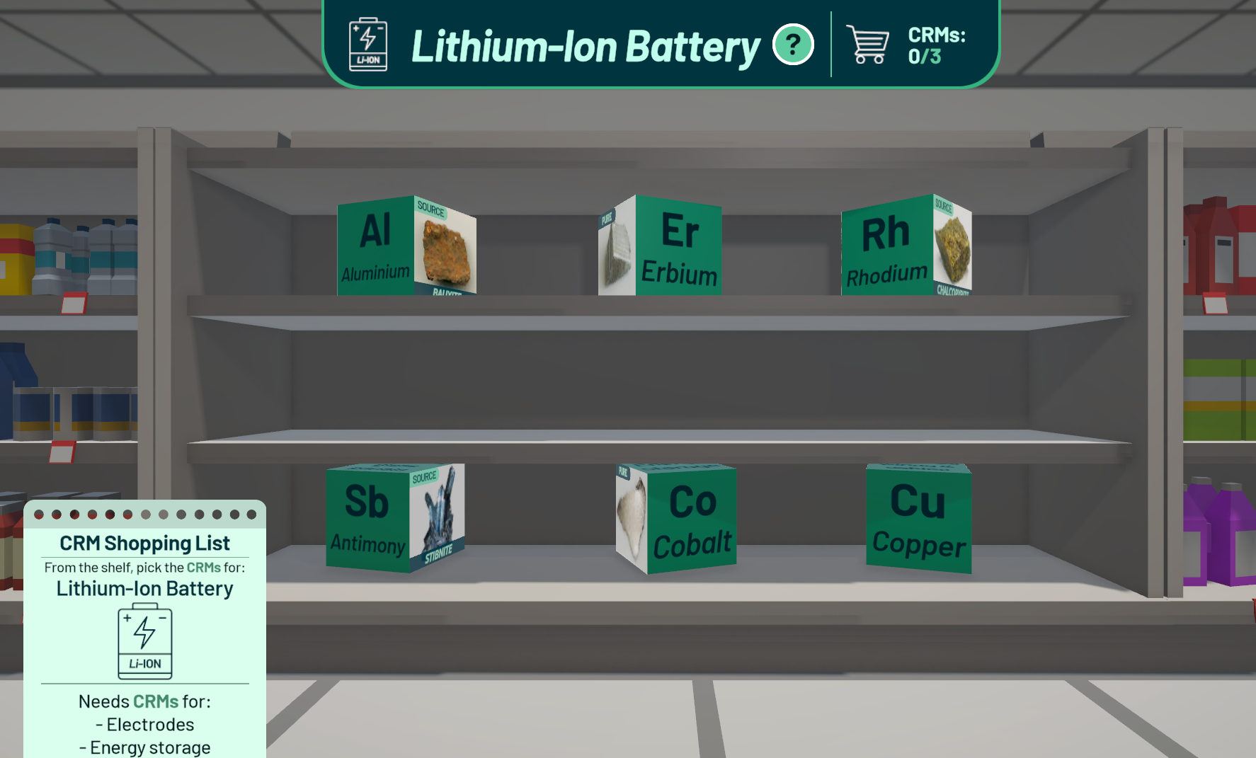 game interface greendealz